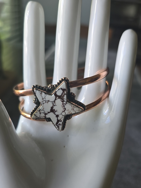 Copper Jewelry Jewelry - Wild Horse Star Copper Cuff Bracelet